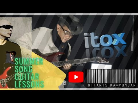 Joe Satriani Summer Song Guitar Lesson Pt.1