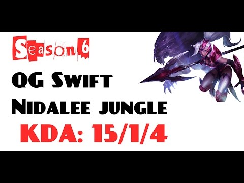 Korea Challenger LOL - QG Swift - Nidalee jungle (Feb 13, 2016)