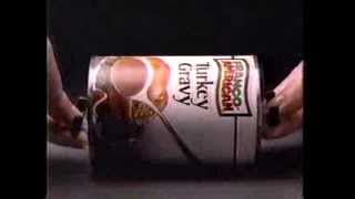 1990 Franco American Turkey Gravy Commericial