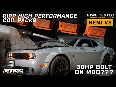 RIPP Performance HEMI Coil Packs DYNO TESTING
