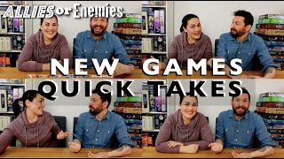 New Games Quick Takes - March