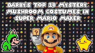 Top 10 Mystery Mushroom Costumes in Super Mario Maker