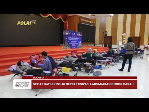 PRESISI UPDATE : RAYAKAN SUKA CITA NATAL, POLRI GELAR BAKTI SOSIAL DONOR DARAH 07/01/2025 13.00