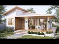 Simple And Elegant Modern Bungalow House Design 3 Bedroom
