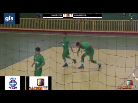 Chapadão Futsal x Aquidauana - Quartas de Final - Sul-mato-grossense Sub 20