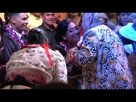 Bride's Tau'olunga and Faivakimoana Family Dance ~ Amby & Witness Perez Wedding Celebration