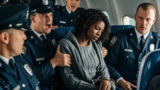 Police Officer Arrests Black Woman on Plane—Her One Sentence Shuts Everyone Up!