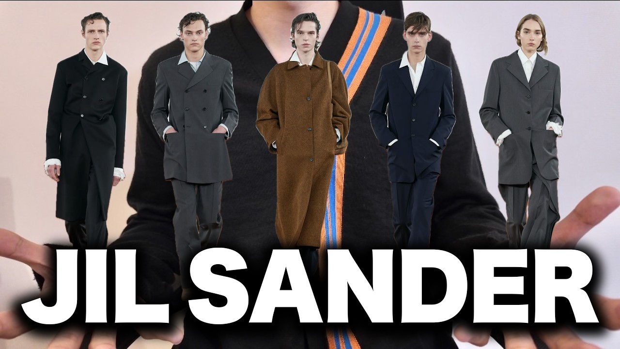 ミニマルなのにズレてる。人気が出そうなJIL SANDER 26AW解説！