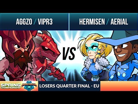Aggz0 & VipR3 vs Hermisen & Aerial - Losers Quarter Final - Spring Championship EU 2v2
