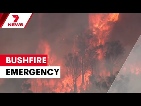 Boya bushfire emergency threatening lives and homes | 7NEWS