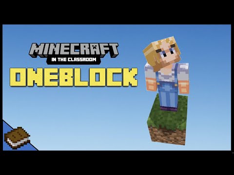 How to Play OneBlock - MINECRAFT EDUCATION