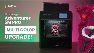 Upgrade the Flashforge Adventurer 5M Pro for 4-Colors P