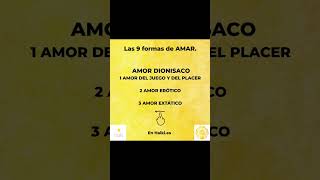 From the 3 LOVES of Claudio Naranjo to the 9 ways to LOVE