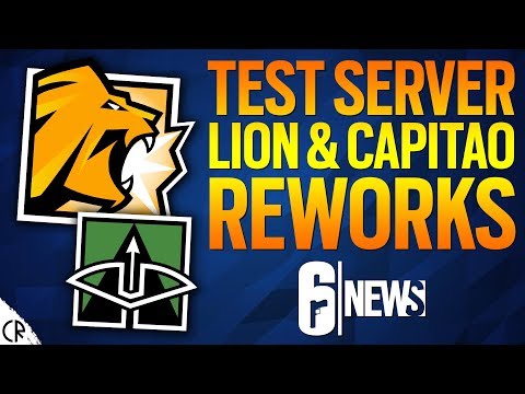 Lion & Capitao Reworks - Test Server - 6News - Tom Clancy's Rainbow Six Siege