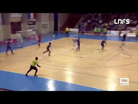 Gol Nacho Gil (2-4) Soliss Talavera - Manzanares FS. J8, 2Div. LNFS