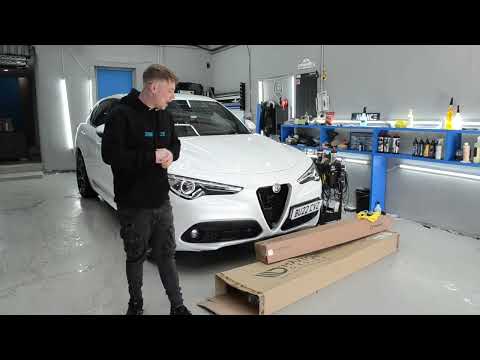 Alfa Romeo Stelvio Transformation Maxton Design Kit & Wheels OFF Ceramic Coating !