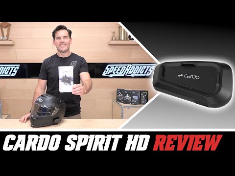 Cardo Spirit HD Bluetooth Headset Review at SpeedAddicts.com
