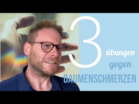 SO wirst Du quälende Daumenschmerzen SCHNELL wieder los