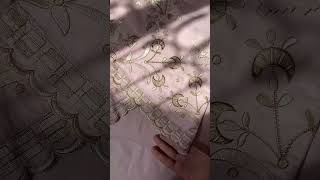 Blush Pink Embroidered Lawn Kurta Set - Video 1