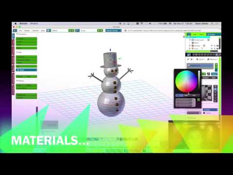 Blender: Scale, Rotate, Translate, & Naming
