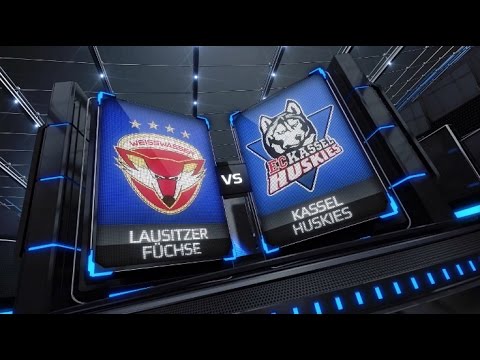 DEL2 Highlights - Playoffs VF Spiel 2 | Lausitzer Füchse vs. Kassel Huskies