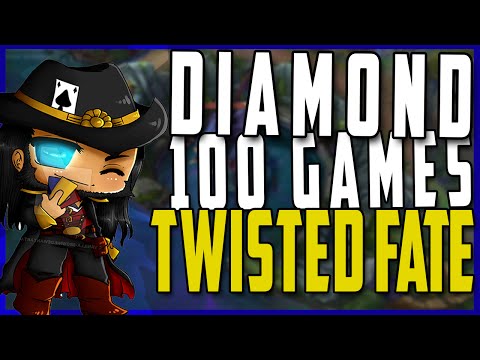 Twisted Fate - Diamond in 100 games or less!