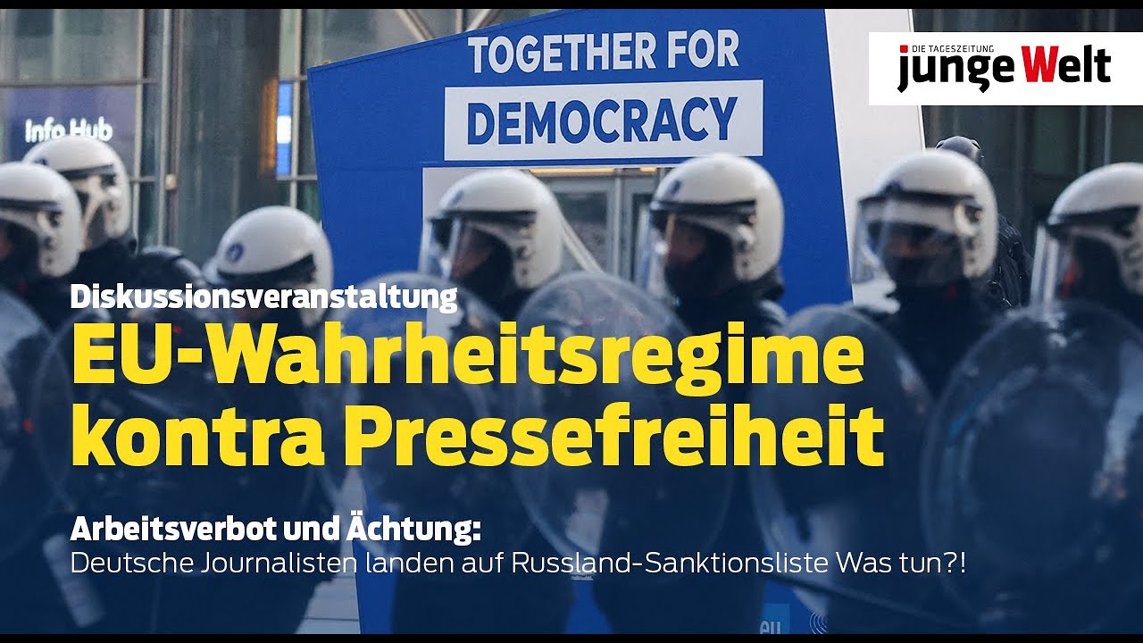 EU-Wahrheitsregime kontra Pressefreiheit