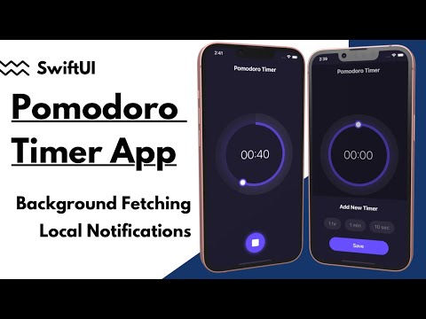 SwiftUI 3.0 - Pomodoro Focus Timer App - Complex UI - MVVM - Xcode 13 - SwiftUI Tutorials