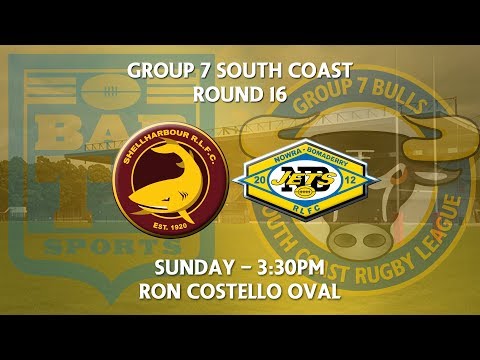 2018 Group 7 RL 1st Grade Round 16 - Shellharbour Sharks v Nowra-Bomaderry Jets