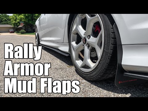 How to Install $20 Universal Rally Armor Mud Flaps on a Focus ST