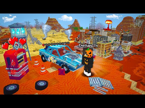 WE SURVIVE THE POST-APOCALYPSE! - MINECRAFT