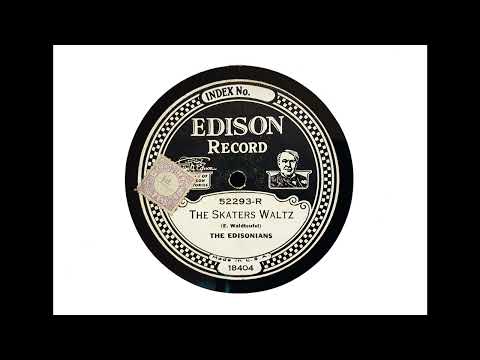 Giammatteo's Orchestra (as The Edisonians) - The Skaters Waltz (Waldteufel) (1928)