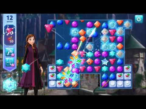 Disney Frozen Adventures Level 290 - NO BOOSTERS ❄️👸⛄ | SKILLGAMING ✔️
