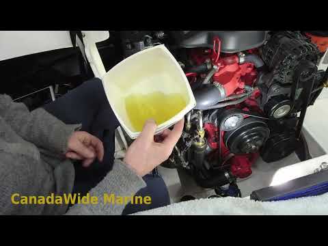 Volvo Penta Fuel Pump Whine explained and fuel filter change.