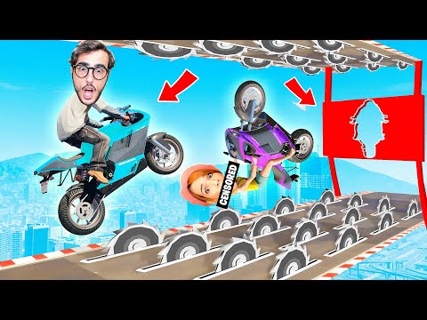 CENTRA IL BUCO NEL PARKOUR ESTREMO DI GTA 5!