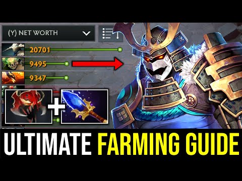 ULTIMATE FARMING GUIDE..!! 2x Hit Delete Enemy Sven Aghanim Scepter by Dreamocel 7.24 | Dota 2