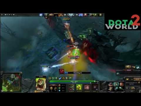 DOTA 2  Resolut1on Pudge Io Duo    gamepla Highlights
