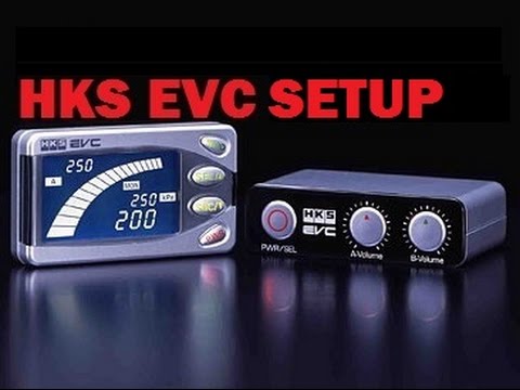 HKS EVC Boost Controller Setup
