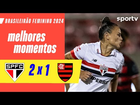 Gols e lances de São Paulo x Flamengo