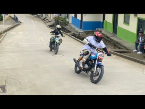 Carrera de Motovelocidad Colombia Categoría Ax100cc - Guachavez Nariño