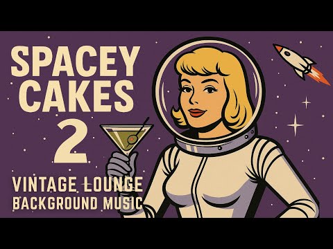 🪐 Spacey Cakes Vol. 2 – Vintage Space Lounge Background Music for Cocktail Hour