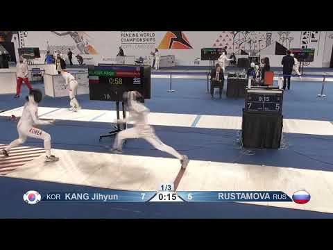 Cairo Worlds 2021 CME - L16 - KangJH KOR v Rustamova RUS