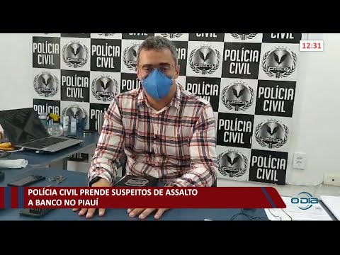 GRECO prende trio suspeito de roubo a banco em Teresina 22 03 2021