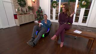 X Rocker Chimera LED-Gaming-Schaukelstuhl mit 2.0-Kabel-Audio auf QVC