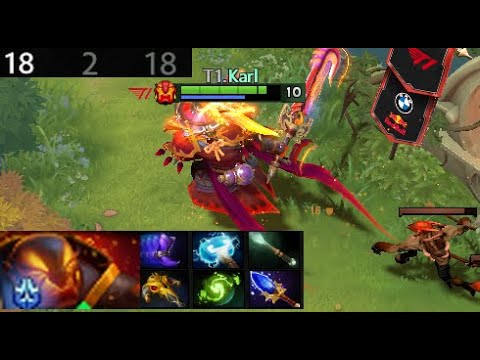 Karl - Ember Spirit | T1 vs Alliance  (game 2) Playoff| The International 2021