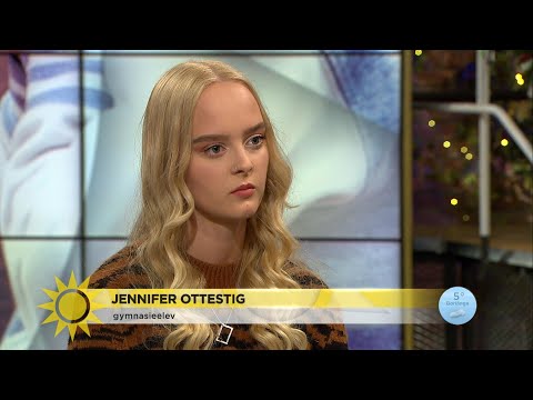 Jennifer blev mobbad i skolan: ”Blev slagen, ryckt i håret och knuffad” - Nyhetsmorgon (TV4)