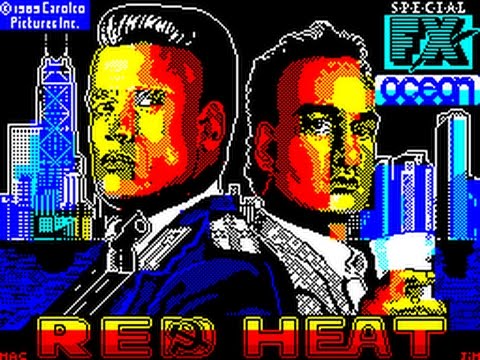 Red Heat on the ZX Spectrum (Letsplay/Gameplay)