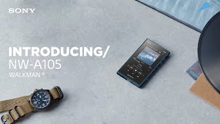 Video 1 of Product Sony NW-A100 series (NW-A105 & NW-A100TPS) Walkman