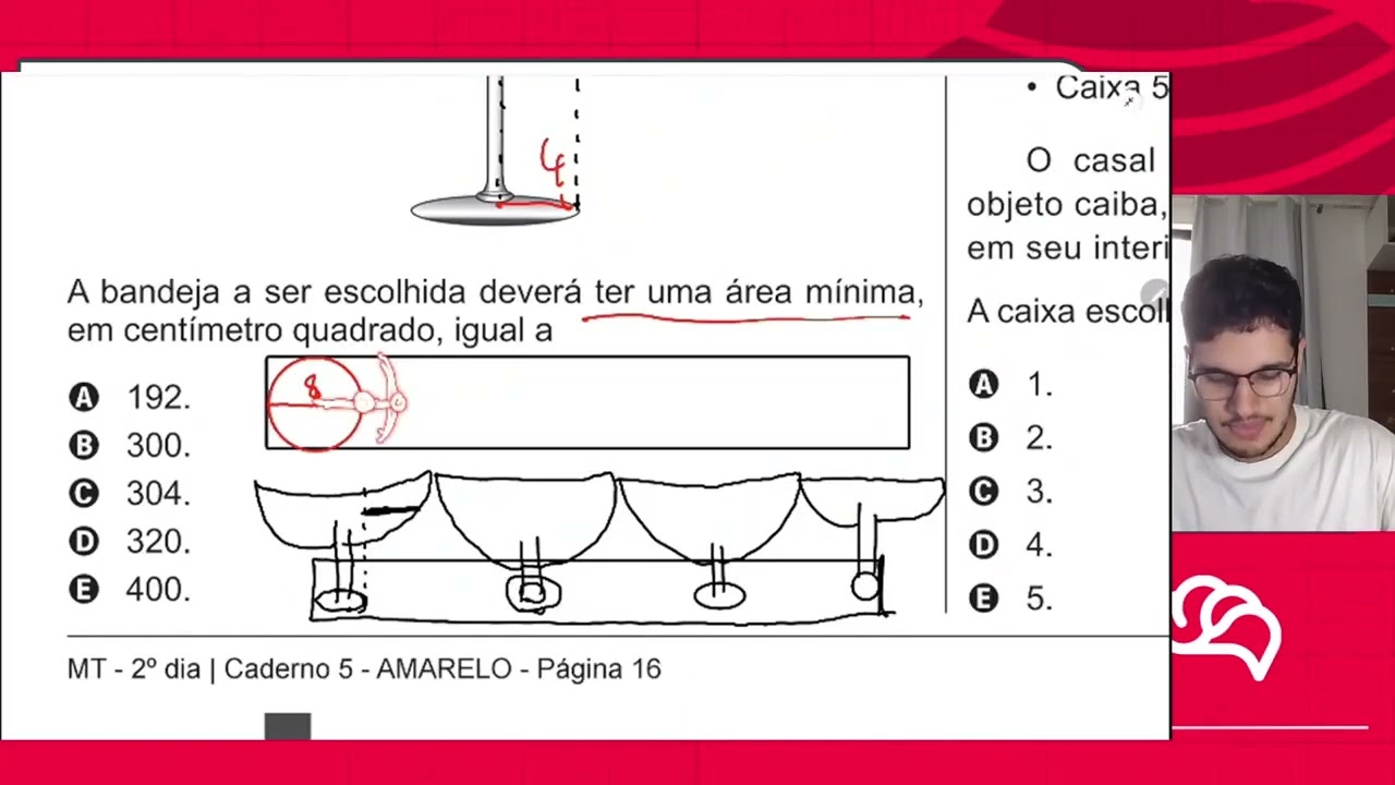 Resolução em Vídeo — Questão 140 ENEM 2017