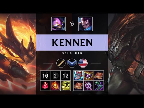 Kennen Mid vs Yasuo - NA Diamond Patch 25.17